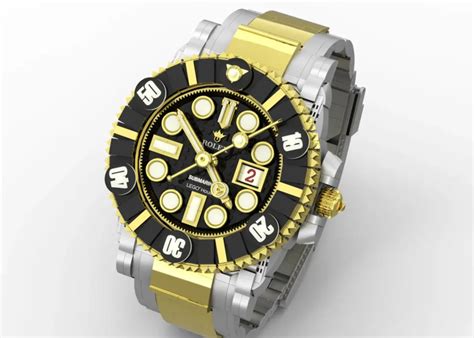 This LEGO Rolex Submariner Is A Masterpiece for 